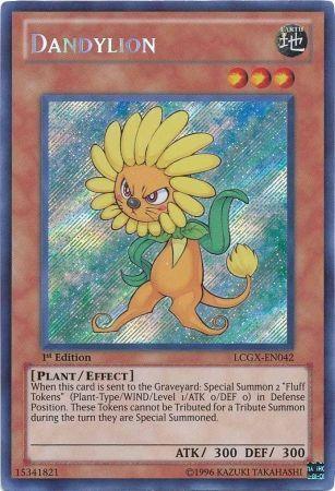 Dandylion [LCGX-EN042] Secret Rare - Josh's Cards