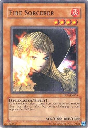 Fire Sorcerer [LON-EN036] Common - Josh's Cards