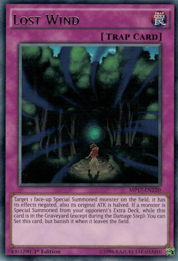 Lost Wind [MP17-EN220] Rare - Josh's Cards