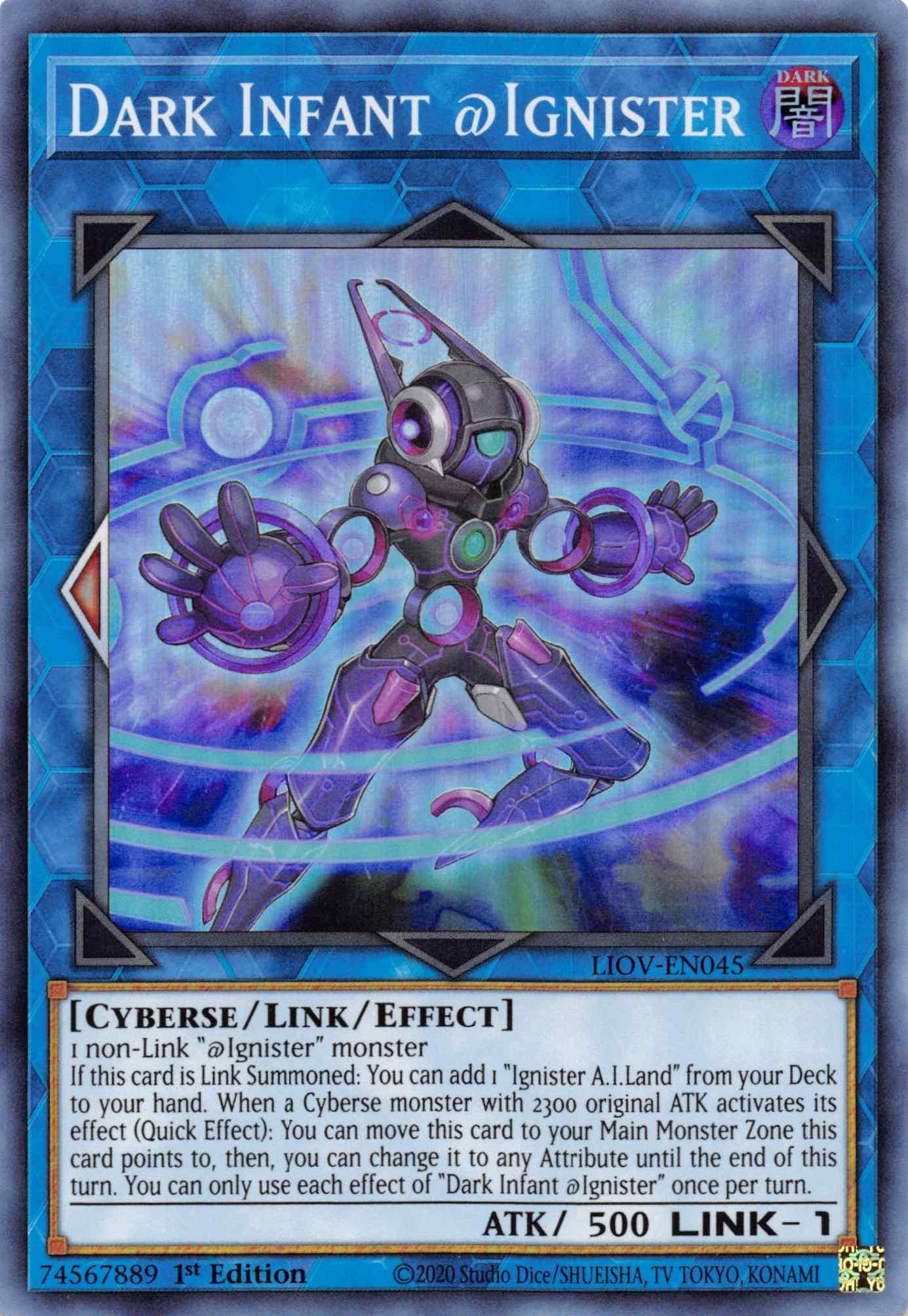 Dark Infant @Ignister [LIOV-EN045] Super Rare - Josh's Cards