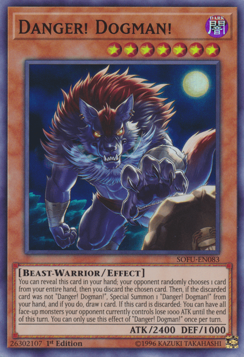 Danger! Dogman! [SOFU-EN083] Super Rare - Josh's Cards