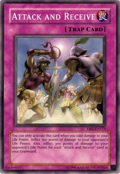 Attack and Receive [DB1-EN173] Common - Josh's Cards
