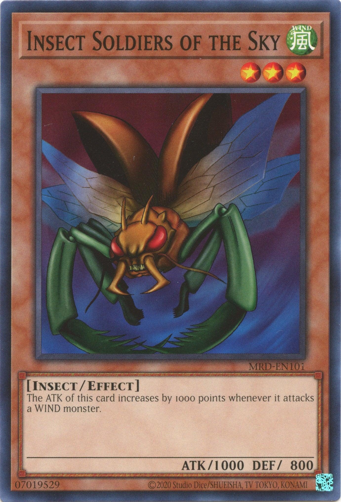 Insect Soldiers of the Sky (25th Anniversary) [MRD-EN101] Common - Josh's Cards