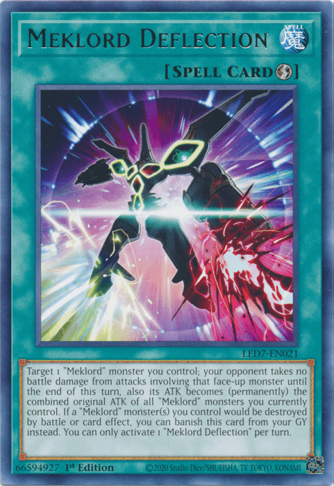 Meklord Deflection [LED7-EN021] Rare - Josh's Cards