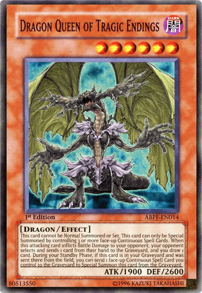 Dragon Queen of Tragic Endings [ABPF-EN014] Super Rare - Josh's Cards