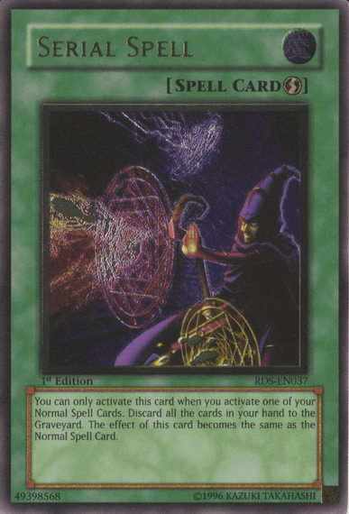 Serial Spell [RDS-EN037] Ultimate Rare - Josh's Cards