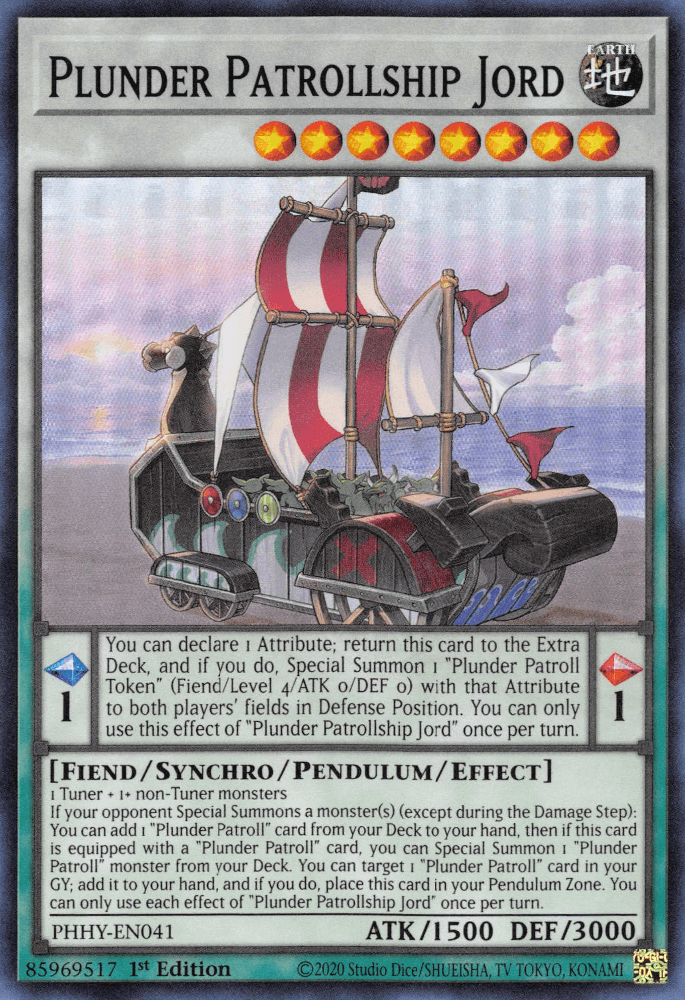 Plunder Patrollship Jord [PHHY-EN041] Super Rare - Josh's Cards