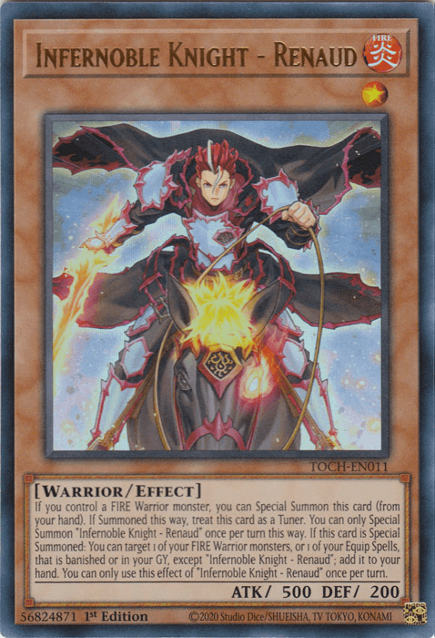 Infernoble Knight - Renaud [TOCH-EN011] Ultra Rare - Josh's Cards