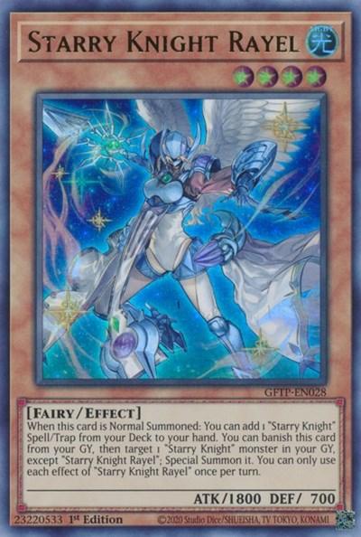 Starry Knight Rayel [GFTP-EN028] Ultra Rare - Josh's Cards