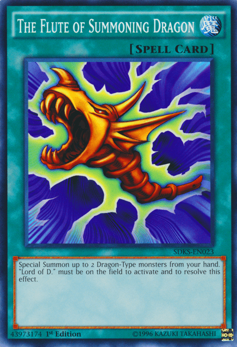 The Flute of Summoning Dragon [SDKS-EN023] Common - Josh's Cards