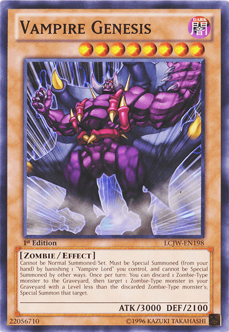 Vampire Genesis [LCJW-EN198] Common - Josh's Cards