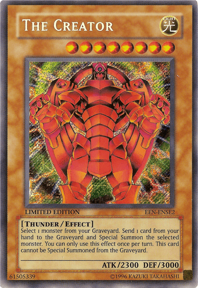 The Creator [EEN-ENSE2] Secret Rare - Josh's Cards