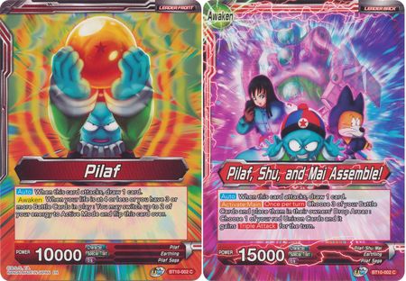 Pilaf // Pilaf, Shu, and Mai Assemble! (BT10-002) [Rise of the Unison Warrior] Parallel Foil