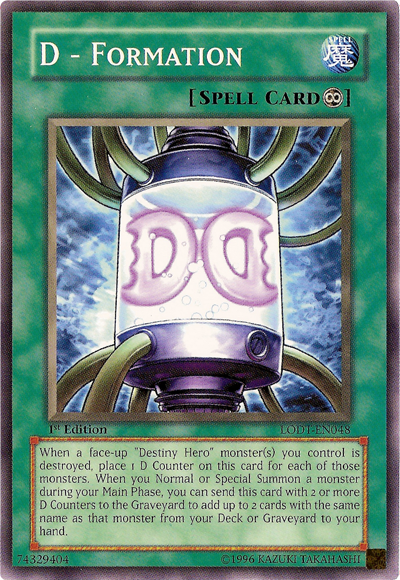 D - Formation (LODT-EN048) - Light of Destruction 1st Edition
