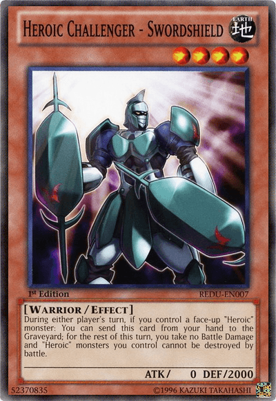 Heroic Challenger - Swordshield [REDU-EN007] Common - Josh's Cards
