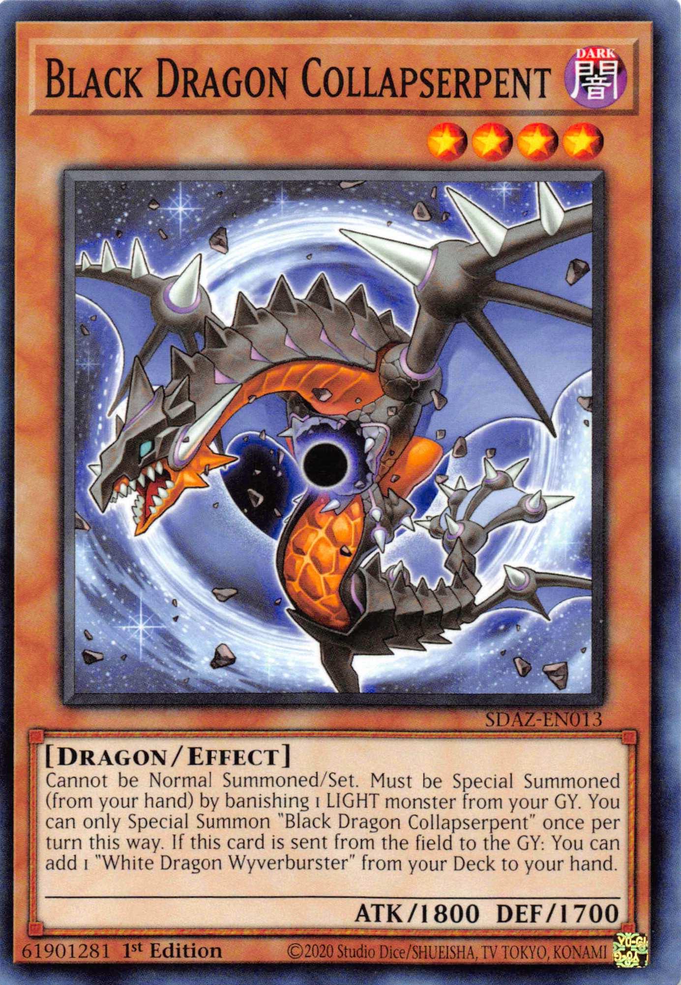Black Dragon Collapserpent [SDAZ-EN013] Common - Josh's Cards