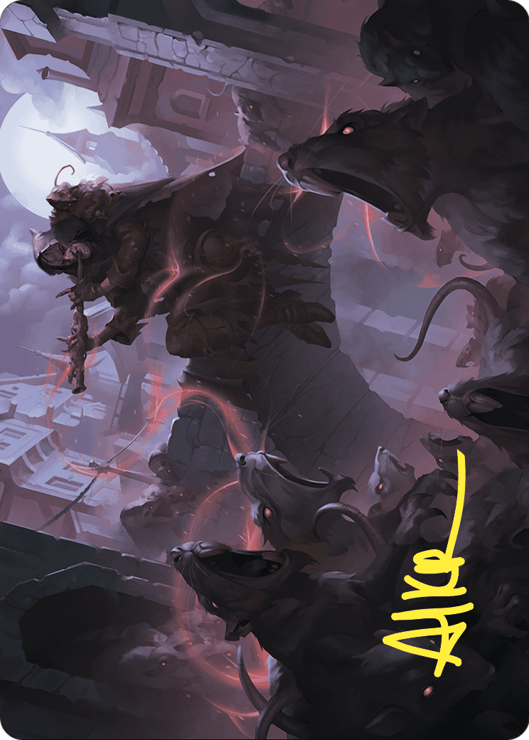 Gnawing Crescendo // Gnawing Crescendo (AWOE-017) - Wilds of Eldraine Art Series (Borderless)
