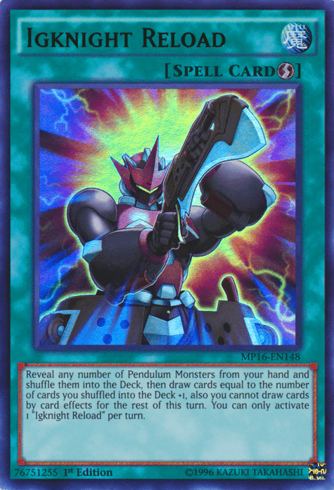 Igknight Reload [MP16-EN148] Ultra Rare - Josh's Cards