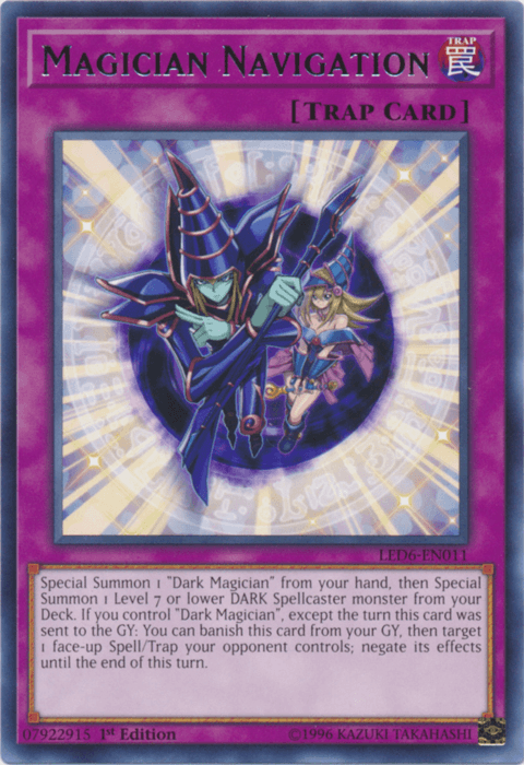 Magician Navigation [LED6-EN011] Rare - Josh's Cards