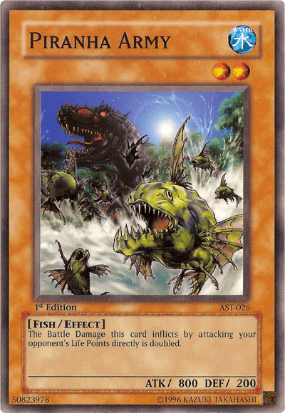 Piranha Army [AST-026] Common - Josh's Cards