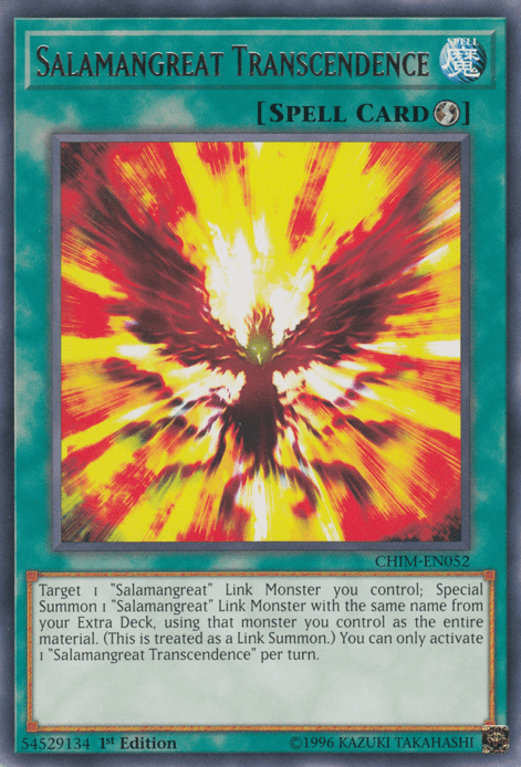 Salamangreat Transcendence [CHIM-EN052] Rare - Josh's Cards