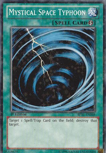 Mystical Space Typhoon [BP01-EN068] Starfoil Rare - Josh's Cards