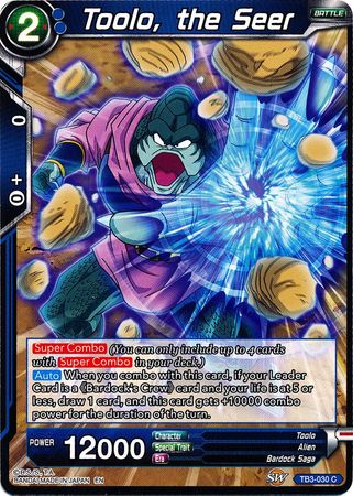 Toolo, the Seer (TB3-030) [Clash of Fates] Parallel Foil