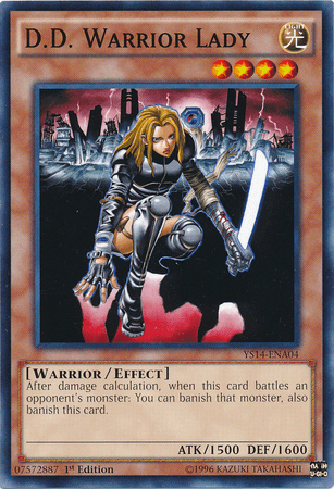 D.D. Warrior Lady [YS14-ENA04] Common - Josh's Cards
