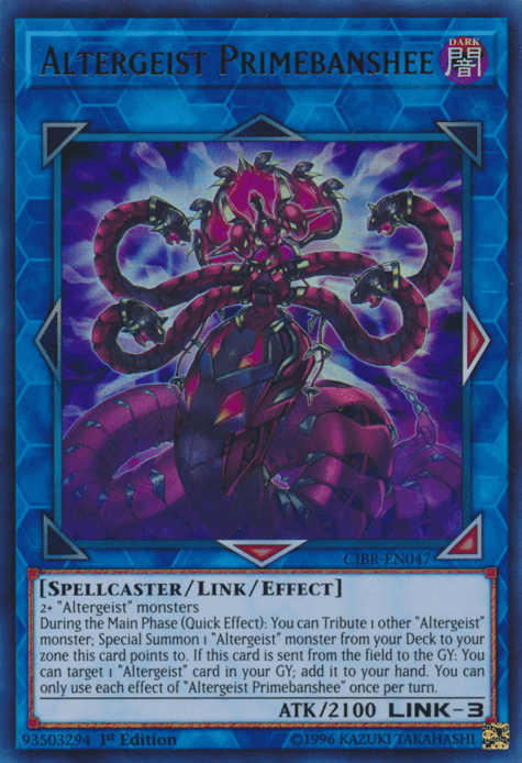 Altergeist Primebanshee [CIBR-EN047] Ultra Rare - Josh's Cards