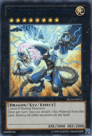 Thunder End Dragon (Blue) [DL16-EN012] Rare - Josh's Cards