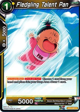 Fledgling Talent Pan (BT4-087) [Colossal Warfare] Parallel Foil