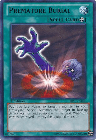 Premature Burial [BP01-EN040] Rare - Josh's Cards
