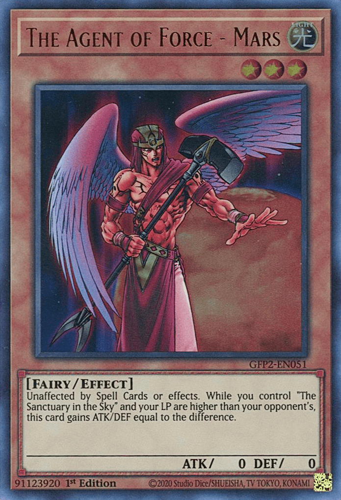 The Agent of Force - Mars [GFP2-EN051] Ultra Rare - Josh's Cards