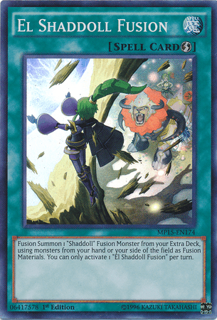 El Shaddoll Fusion [MP15-EN174] Super Rare - Josh's Cards