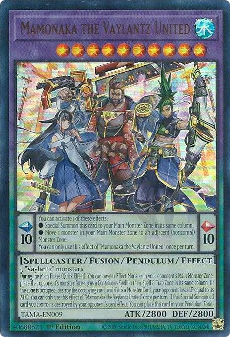Mamonaka the Vaylantz United [TAMA-EN009] Ultra Rare - Josh's Cards
