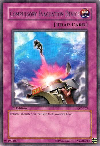 Compulsory Evacuation Device [IOC-103] Rare - Josh's Cards