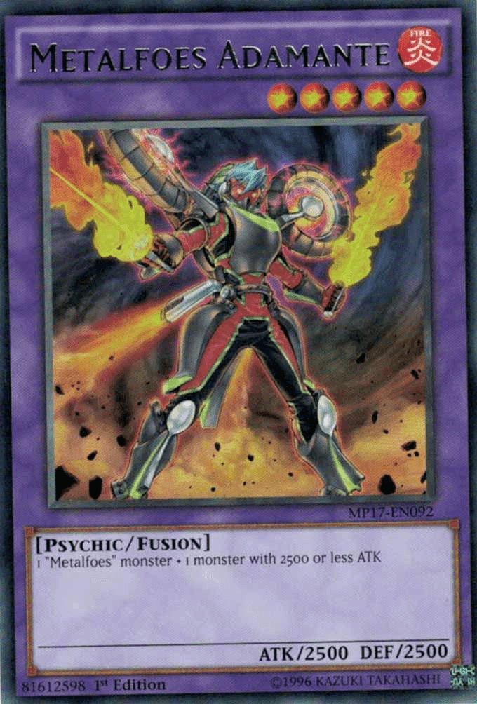 Metalfoes Adamante [MP17-EN092] Rare - Josh's Cards