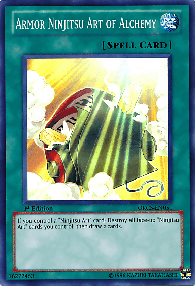 Armor Ninjitsu Art of Alchemy [ORCS-EN051] Super Rare - Josh's Cards