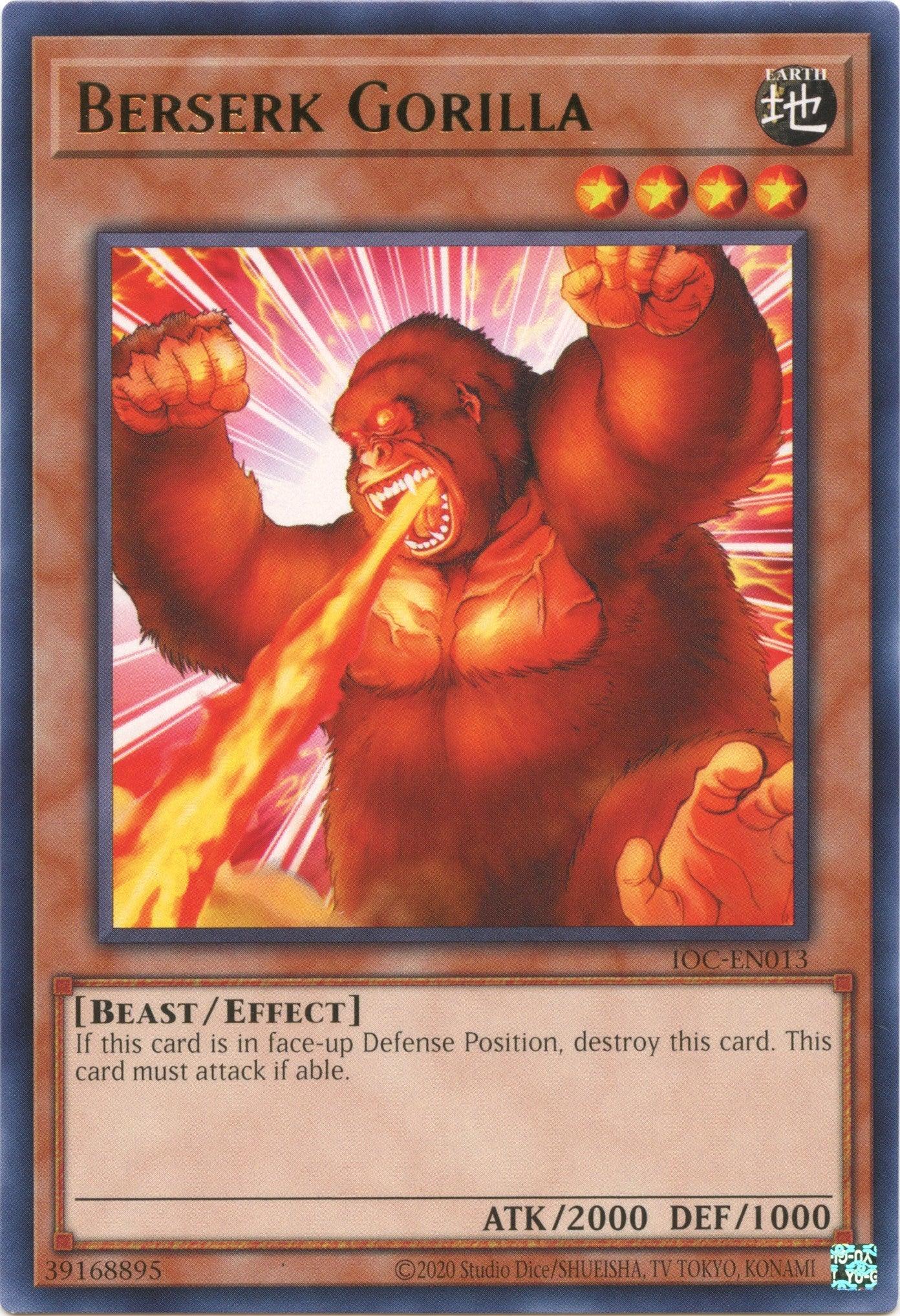 Berserk Gorilla (25th Anniversary) [IOC-EN013] Rare - Josh's Cards