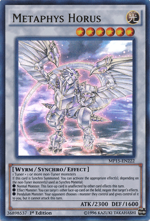 Metaphys Horus [MP15-EN222] Ultra Rare - Josh's Cards