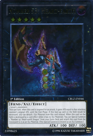Number 53: Heart-eartH [CBLZ-EN046] Ultimate Rare - Josh's Cards