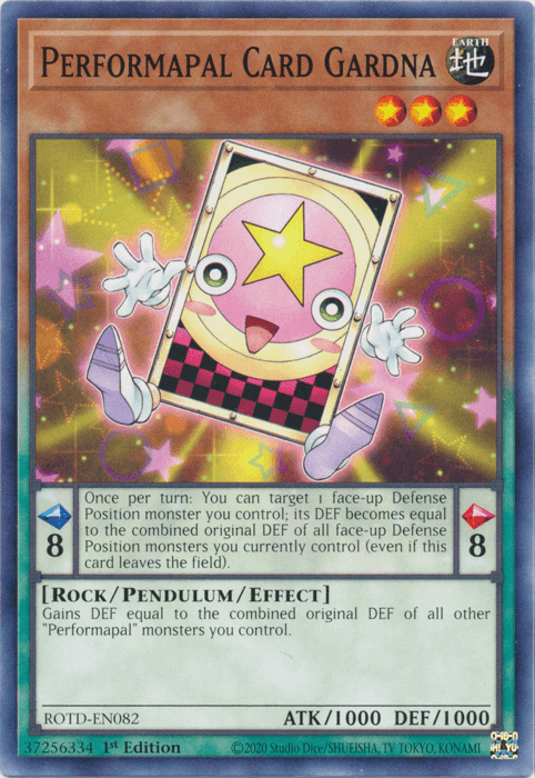 Performapal Card Gardna [ROTD-EN082] Common - Josh's Cards