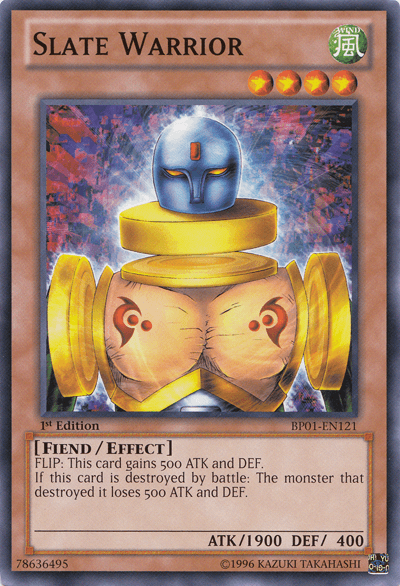 Slate Warrior [BP01-EN121] Common - Josh's Cards