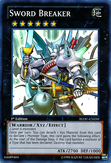 Sword Breaker [REDU-EN050] Super Rare - Josh's Cards