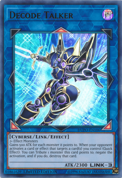 Decode Talker [DUPO-EN106] Ultra Rare - Josh's Cards