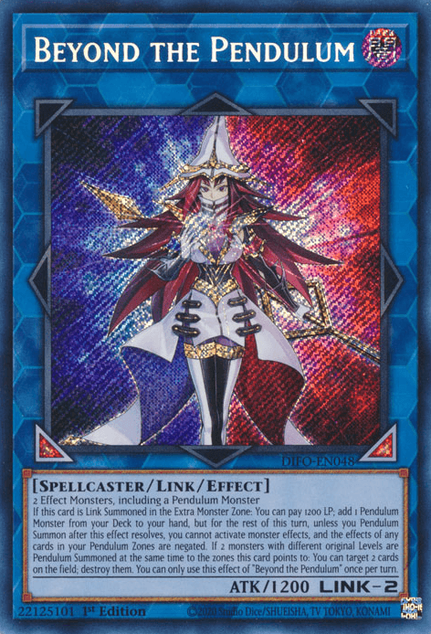 Beyond the Pendulum [DIFO-EN048] Secret Rare - Josh's Cards