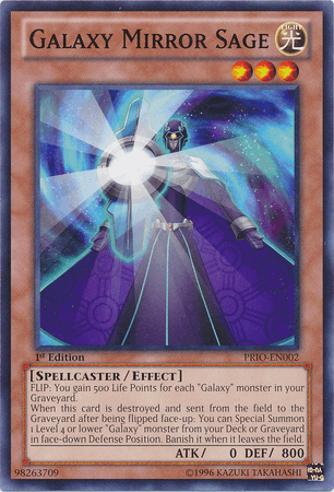 Galaxy Mirror Sage [PRIO-EN002] Common - Josh's Cards