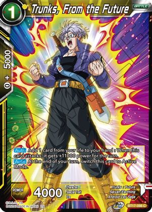 Trunks, From the Future (BT17-098) [Ultimate Squad] Parallel Foil