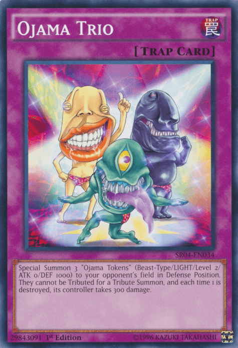 Ojama Trio [SR04-EN034] Common - Josh's Cards