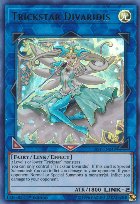 Trickstar Divaridis [SAST-EN049] Ultra Rare - Josh's Cards